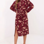 Sukienka Model IT-SK-20057-1.02 Bordo - Rue Paris -1