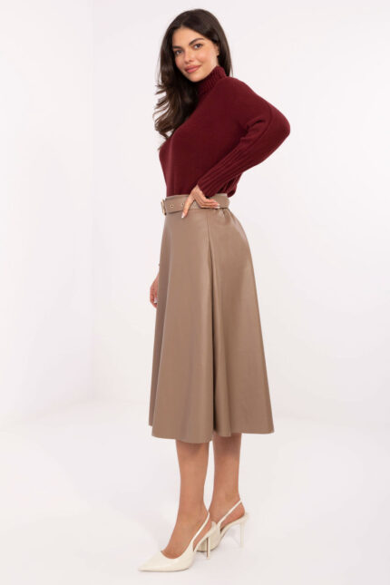Spódnica Model DHJ-SD-A1997.76 Dark Beige - Italy Moda -2