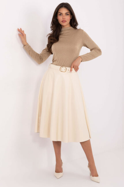 Spódnica Model DHJ-SD-A1997.76 Light Beige - Italy Moda -1