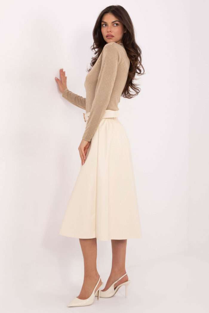Spódnica Model DHJ-SD-A1997.76 Light Beige - Italy Moda -2