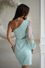 Sukienka Model 311-03 Szałwia - Bicotone -3