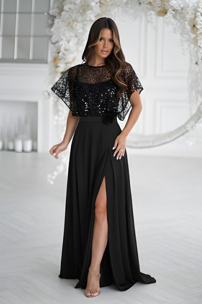 Sukienka Model 333-06 Black - Bicotone -2