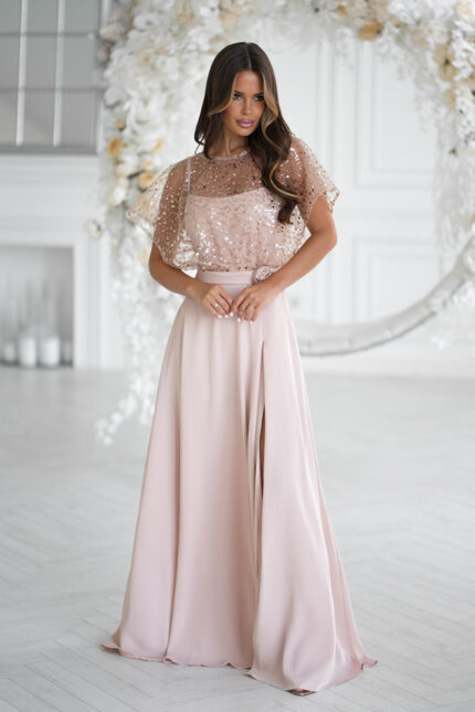 Sukienka Model 333-21 Beige - Bicotone -1