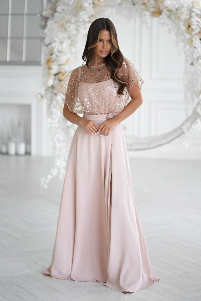 Sukienka Model 333-21 Beige - Bicotone -1