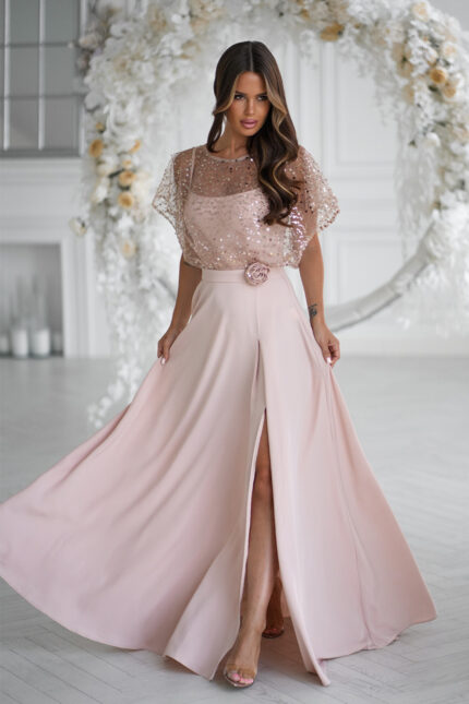 Sukienka Model 333-21 Beige - Bicotone -2