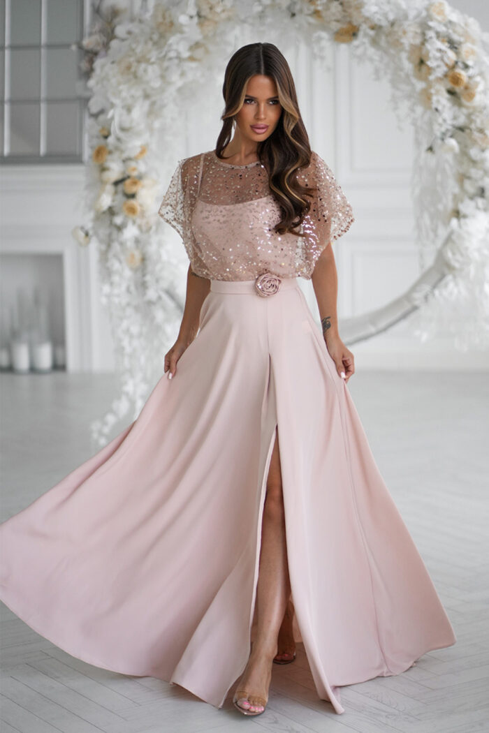 Sukienka Model 333-21 Beige - Bicotone -2