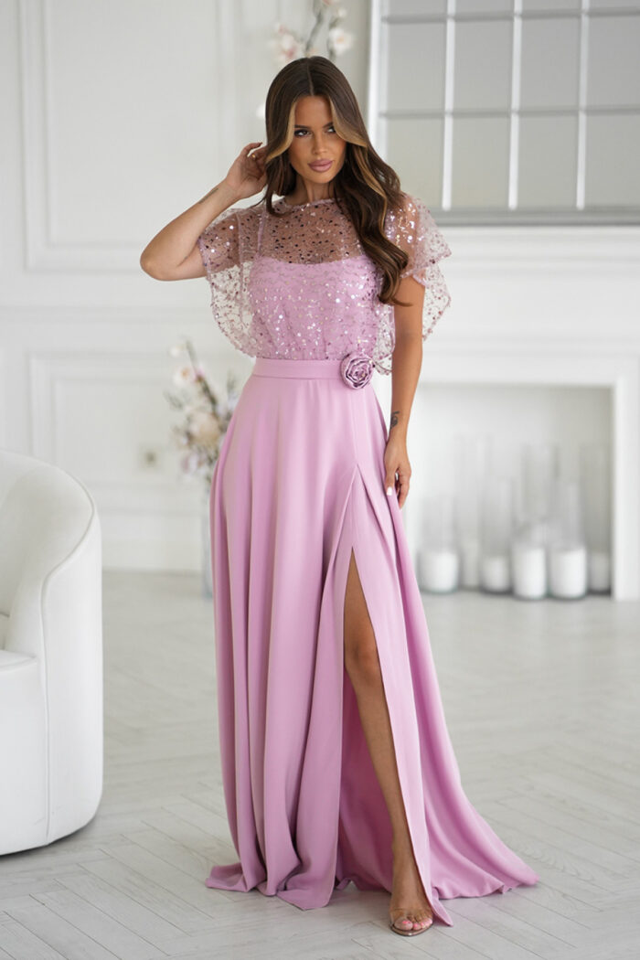 Sukienka Model 333-20 Dirty Pink - Bicotone -1