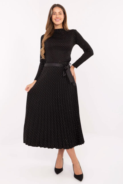 Spódnica Model MI-SD-121402.59 Black - Rue Paris -1