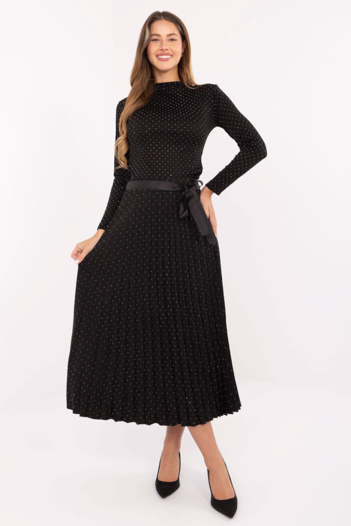 Spódnica Model MI-SD-121402.59 Black - Rue Paris -1