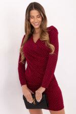 Sukienka Model IT-SK-20277.03P Bordo - Italy Moda -1