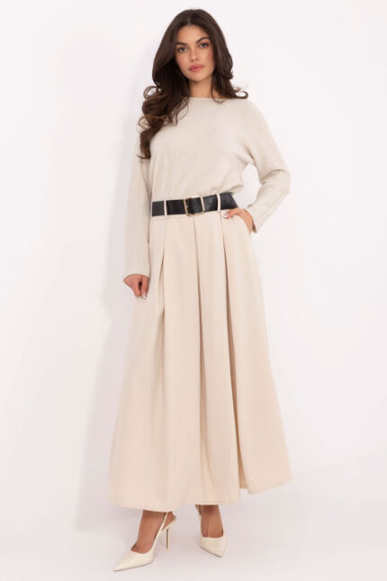 Spódnica Model IT-SD-19720.17P Light Beige - Italy Moda -1