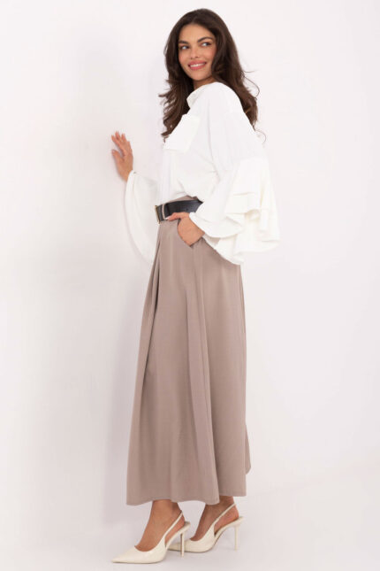 Spódnica Model IT-SD-19720.17P Dark Beige - Italy Moda -2