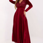 Sukienka Model IT-SK-16919.04P Bordo - Italy Moda -1