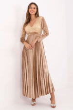 Sukienka Model IT-SK-16919.04P Beige - Italy Moda -1
