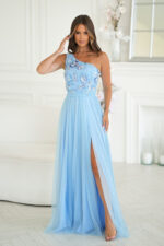 Sukienka Model 332-08 Baby Blue - Bicotone -1