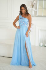 Sukienka Model 332-08 Baby Blue - Bicotone -4