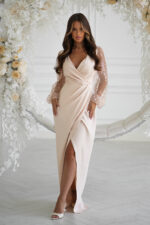 Sukienka Model 314-22 Beige - Bicotone -1