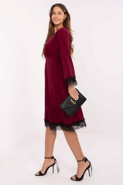 Sukienka Model MI-SK-92477.18P Bordo - Italy Moda -2