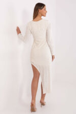 Sukienka Model IT-SK-20022.21P Ecru - Italy Moda -3