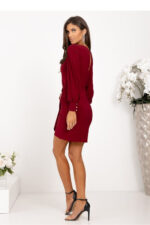 Sukienka Model Amber 009912. Bordo - With You -3