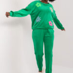 Spodnie Komplet Model DHJ-KMPL-8655.05 Green - Italy Moda -1