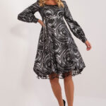 Sukienka Model LK-SK-509565.07 Black/Silver - Lakerta -1