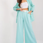 Spodnie Damskie Model DHJ-SP-5583.88 Mint - Italy Moda -1