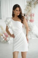 Sukienka Model 312-04 Ecru - Bicotone -1