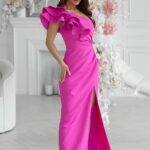 Sukienka Model 313-07 Fuksja - Bicotone -1