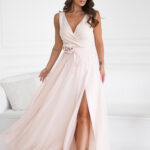 Sukienka Model 318-21 Beige - Bicotone -1