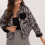 Kurtka Damska Model DHJ-KR-A8357-1.91 Ecru - Italy Moda -1