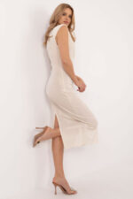 Sukienka Model DHJ-SK-19833.78P Light Beige - Italy Moda -2