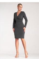 Sukienka Model M1078 Grey - Figl -4