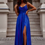 Sukienka Model Valeria Lux 001171. Chaber/Amarant - With You -1