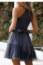 Sukienka Model Cristal 02063. Grafit - With You -2