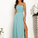 Sukienka Model Monako 001420. Szałwia - With You -1