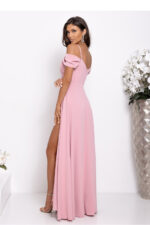 Sukienka Model Walentina Gładka 0011171. Dirty Pink - With You -3