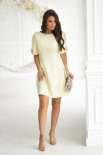 Sukienka Model 326-14 Yellow - Bicotone -4
