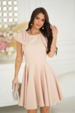 Sukienka Model 329-21 Beige - Bicotone -1