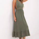 Sukienka Model MI-SK-88573.83 Khaki - Italy Moda -1