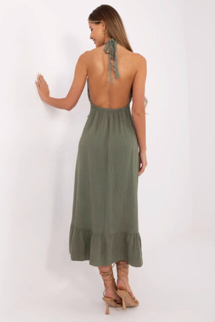 Sukienka Model MI-SK-88573.83 Khaki - Italy Moda -2