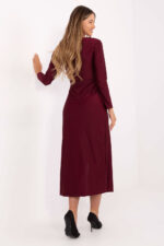 Sukienka Model IT-SK-21609.83 Bordo - Italy Moda -3