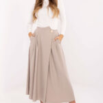 Spódnica Model IT-SD-81036.32 Beige - Rue Paris -1