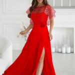 Sukienka Model 333-02 Red - Bicotone -1