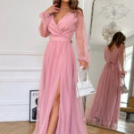 Sukienka Model 302-20 Dirty Pink - Bicotone -1