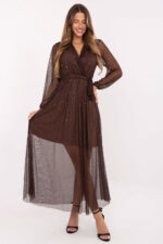 Sukienka Model IT-SK-21808.01 Brown - Italy Moda -2