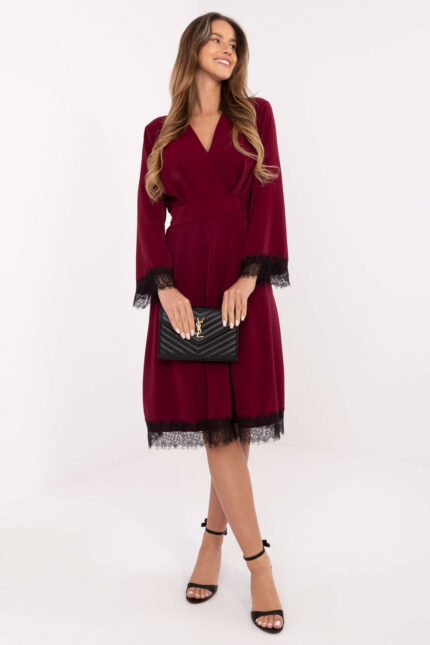 Sukienka Model MI-SK-92477.18P Bordo - Italy Moda -1