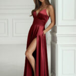 Sukienka Model 334-10 Bordo - Bicotone -1