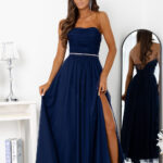 Sukienka Model Noemi Tiul 0011510. Navy - With You -1