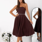 Sukienka Model Aurelia 011270. Czekolada - With You -1